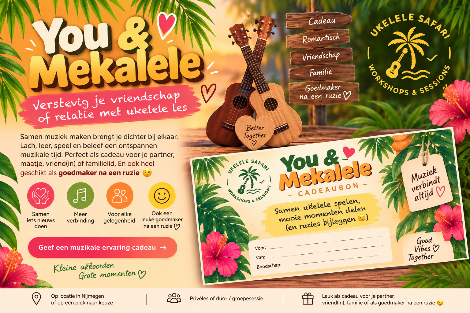 You & Mekalele cadeaubon